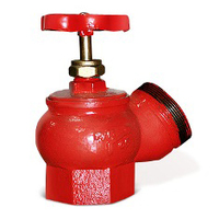Клапан (вентиль) угловой пожарный КПЧ